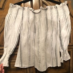 Off the shoulder top
